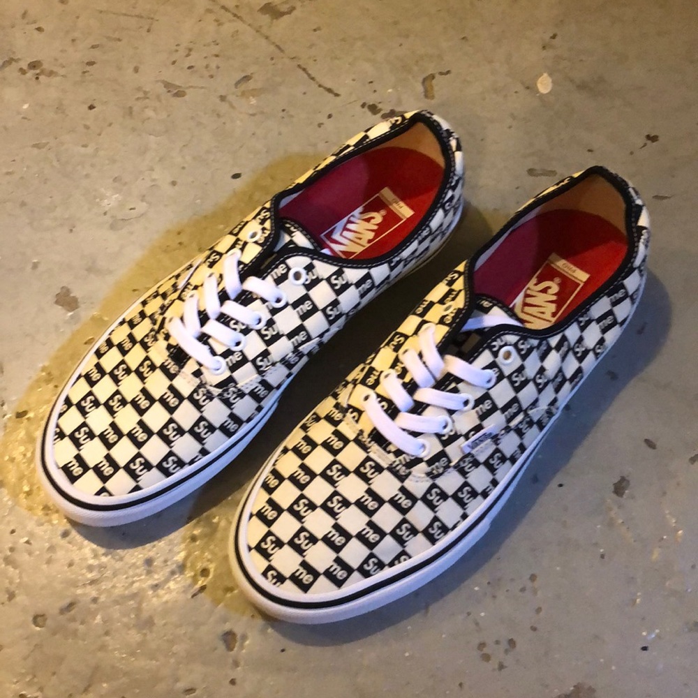 Supreme Vans Authentic